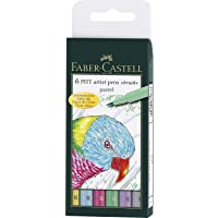 Faber-Castell Pitt Artists - Rotuladores pastel (6 unidades)